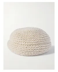 Loro Piana Folecchio Beanie aus einer Kaschmir-seidenmischung Creme