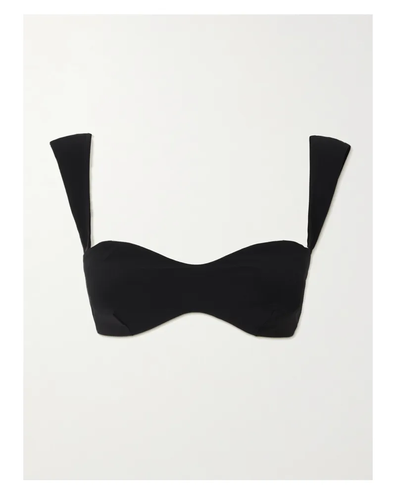 Magda Butrym Bikini Top - Black Black