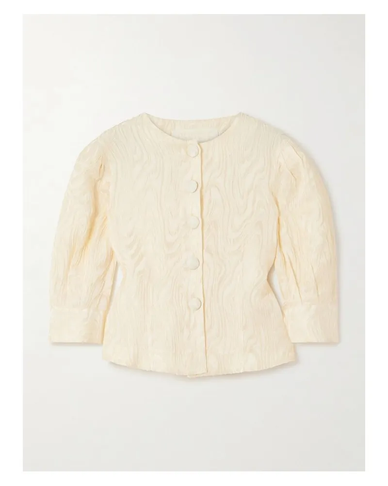 DESTREE Jasper Jacke Mit Fil Coupé - Elfenbein Elfenbein