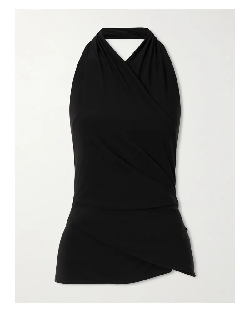 SIR Matheo Oberteil Aus Jersey Mit Raffungen - Schwarz Schwarz