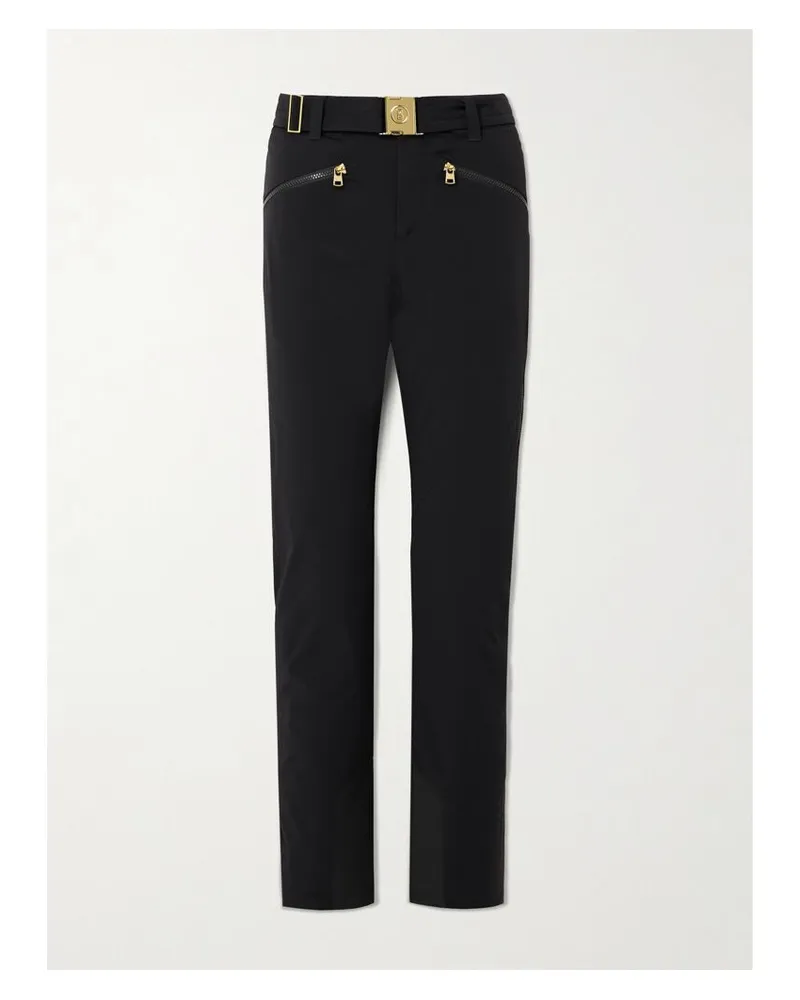 Bogner Ilka Skihose Mit Gummieinsätzen Und Gürtel - Schwarz Schwarz