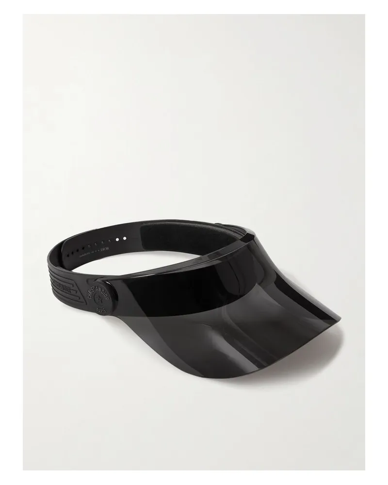 Dior Diorpacific V1u Visor Aus Perspex® Und Gummi - Schwarz Schwarz
