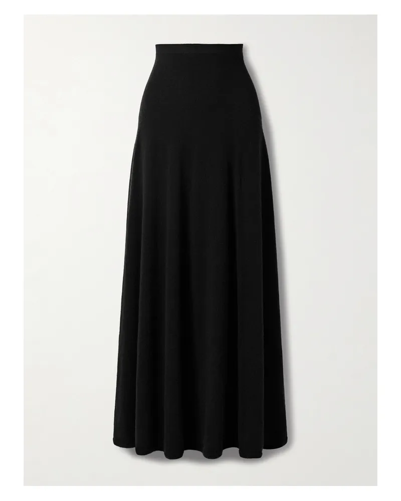 The Row Masini Maxirock Aus Kaschmir - Schwarz Schwarz