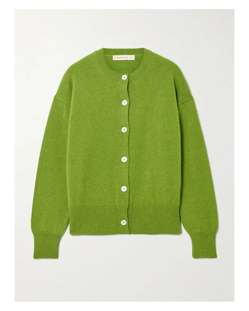 &Daughter Cardigan Aus Wolle - Grün Grün