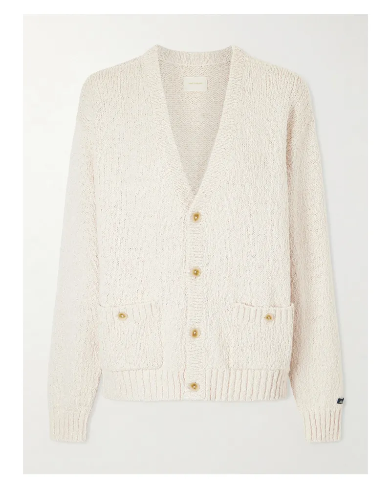Aimé Leon Dore Cotton Cardigan - Neutrals Neutrals