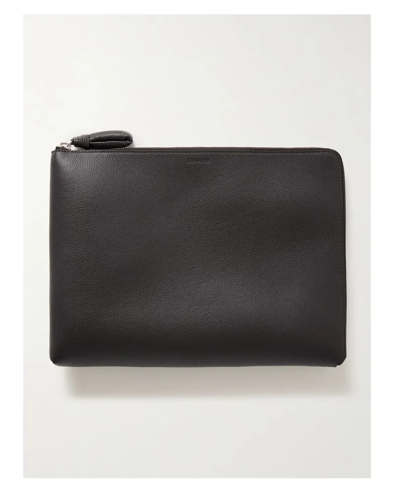 Christophe Lemaire Beutel Aus Strukturiertem Leder - Braun Braun