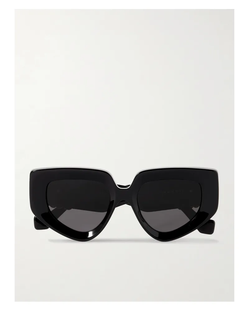 Loewe Cat-eye Acetate Sunglasses - Black Black