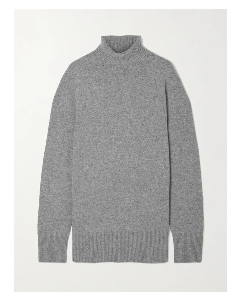 The Row Stepny Rollkragenpullover Aus Einer Woll-kaschmirmischung - Grau Grau
