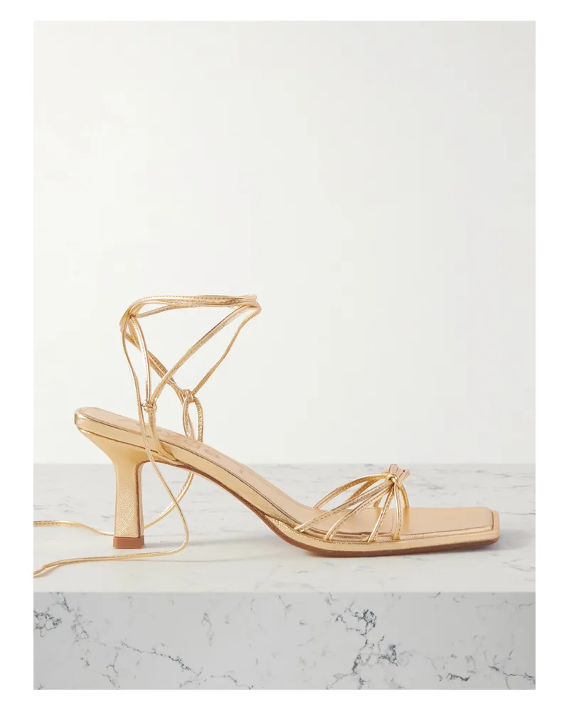 aeyde Roda Sandalen Aus Leder - Gold Gold