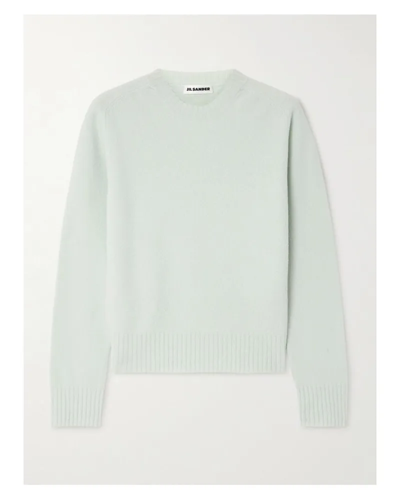 Jil Sander Pullover Aus Gekochter Merinowolle - Grün Grün