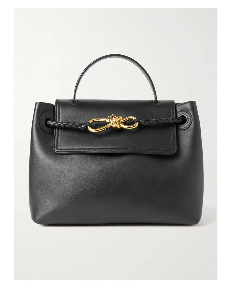 Bottega Veneta Ciao Ciao Small Leather Tote - Black Black