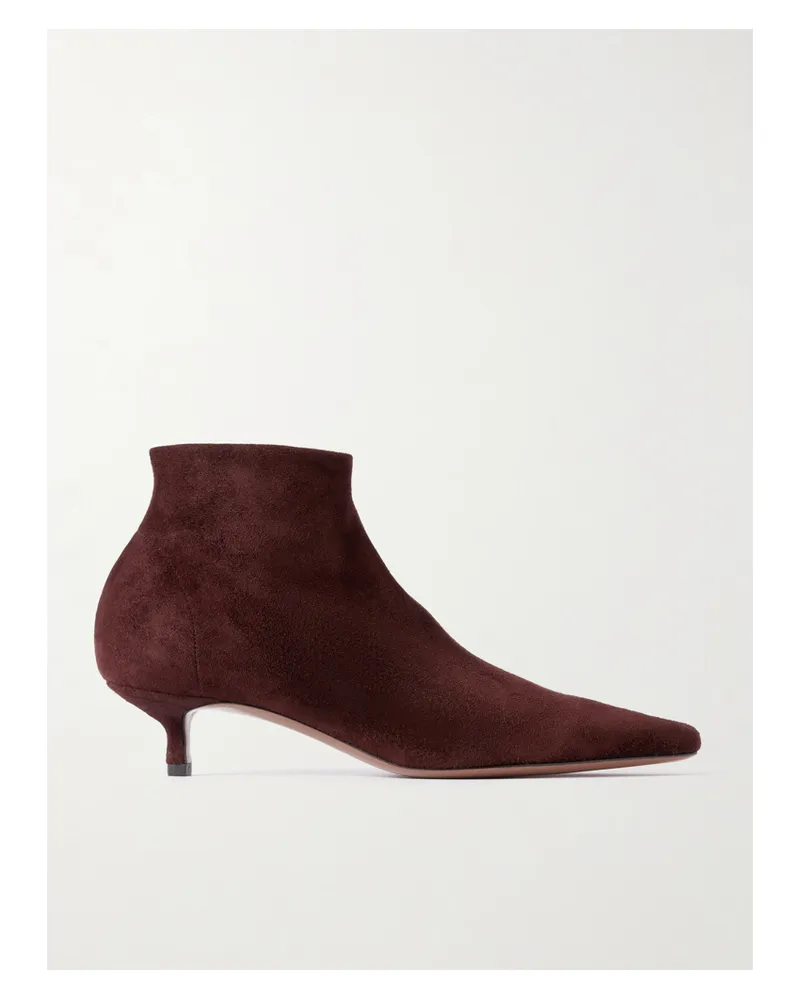 NEOUS Idra Suede Ankle Boots - Brown Brown