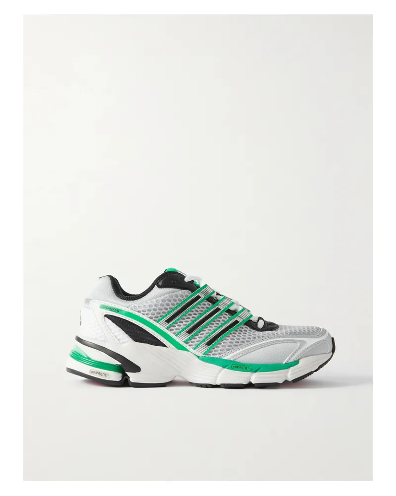 adidas Supernova Cushion 7 Sneakers Aus Mesh Und Kunstleder - Grün Grün