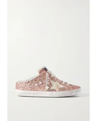 Golden Goose Super-star Sabot Slip-ons aus Leder Orange