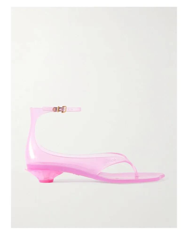 Chloé Jelly Sandalen Aus Tpu - Pink Pink