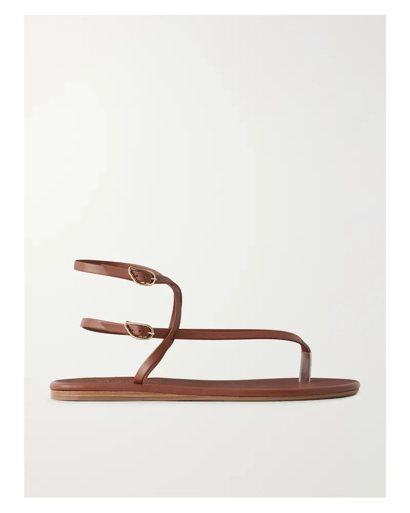 Ancient Greek Sandals Kallisti Leather Sandals - Brown Brown