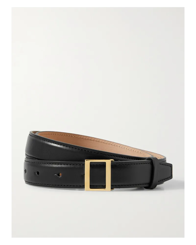 Acne Studios Gürtel aus Leder Schwarz