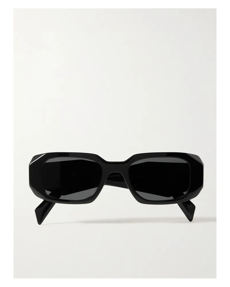Prada Square-frame Acetate Sunglasses - Black Black