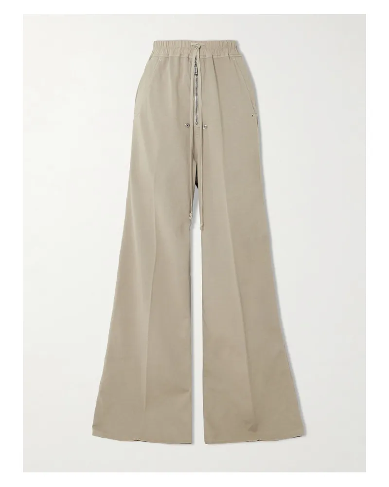 Rick Owens Hose mit Weitem Bein aus Baumwolle mit Ösen Braun