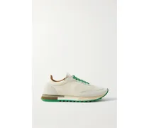 Owen Sneakers aus Veloursleder und Mesh in Colour-block-optik