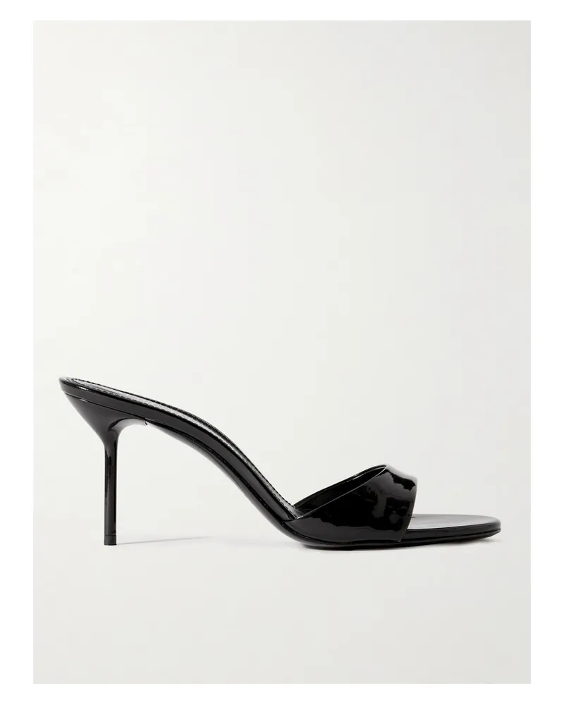 Paris Texas Lidia Patent-leather Mules - Black Black