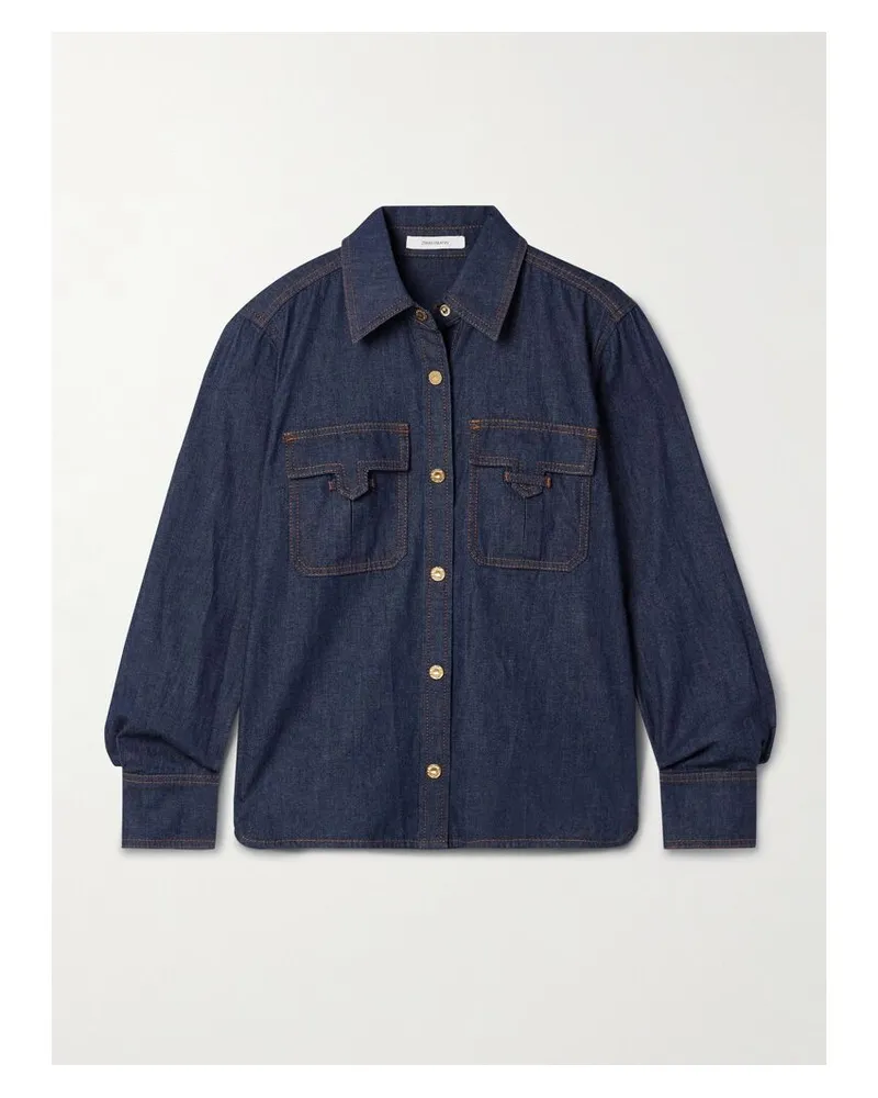 Zimmermann Illuminate Jeanshemd - Blau Blau