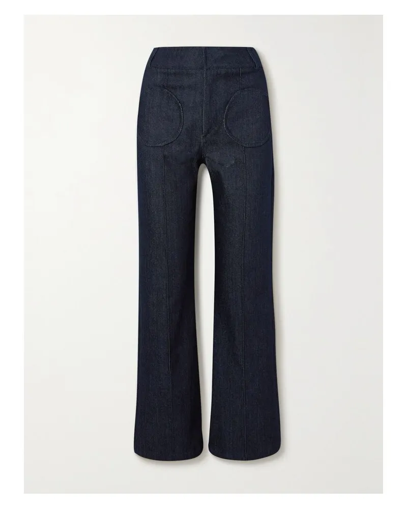 DESTREE Olafur Hoch Sitzende Jeans Mit Geradem Bein - Blau Blau
