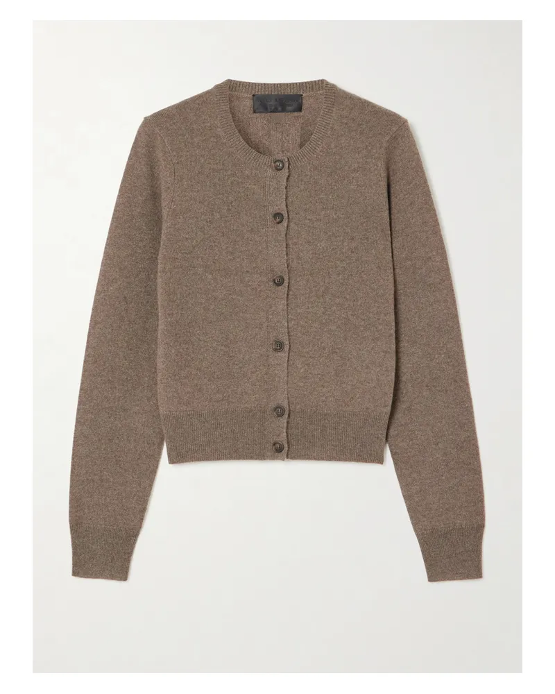 Nili Lotan March Cashmere Cardigan - Brown Brown