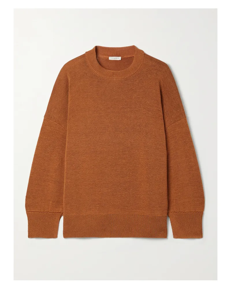 Lafayette148 Pullover Aus Einer Baumwollmischung - Orange Orange