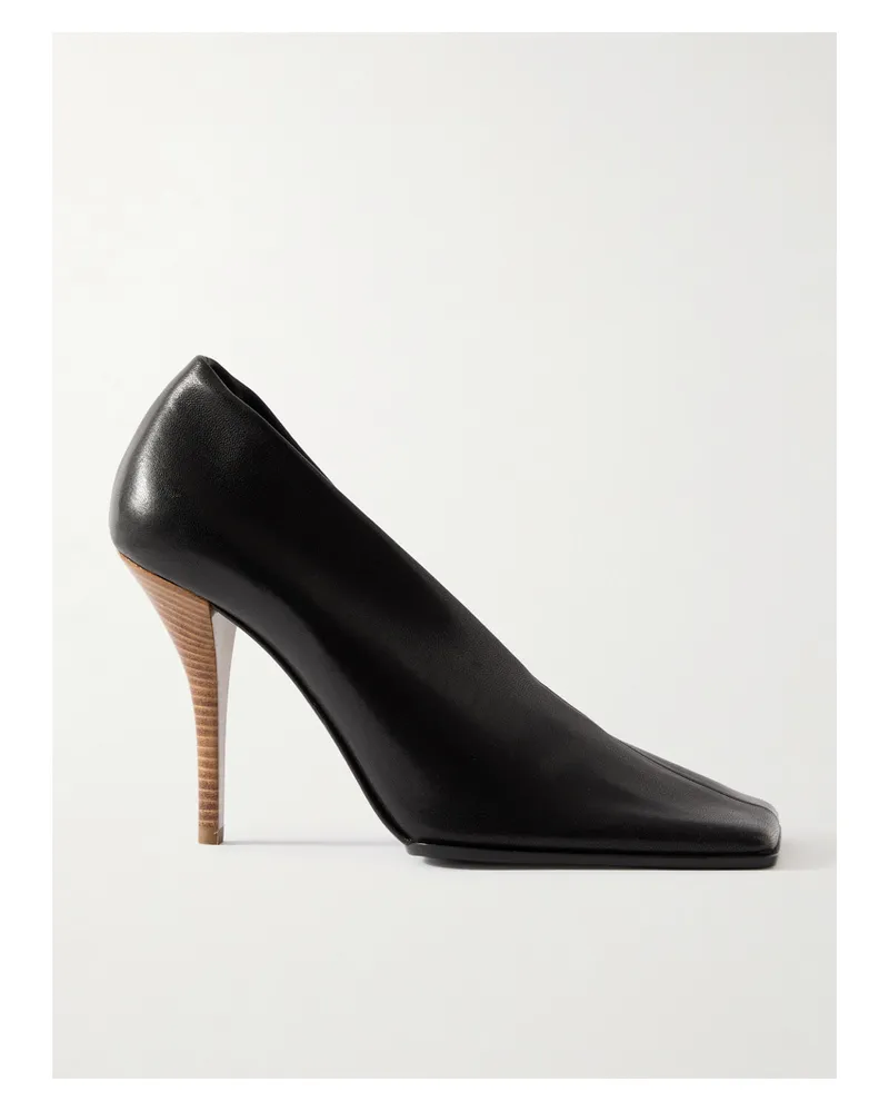 Alaïa 90 Pumps Aus Leder - Schwarz Schwarz