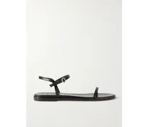 Nettie Leather Sandals - Black
