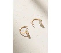 Ohrringe aus 14 karat  mit Opalen