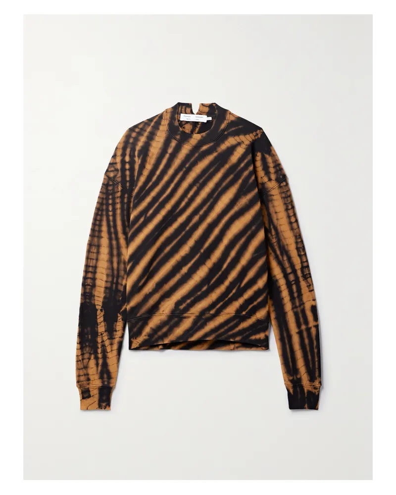 Proenza Schouler Blake Sweatshirt Aus Baumwoll-jersey Mit Batikmuster - Mehrfarbig Mehrfarbig