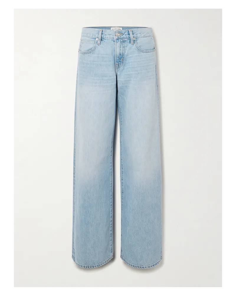 SLVRLAKE Mica Tief Sitzende Jeans Mit Weitem Bein - Blau Blau