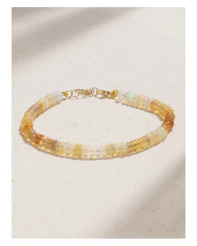 JIA JIA Soleil Ombre Armband Mit Opalen Und Details Aus Gold - Gelb Gelb