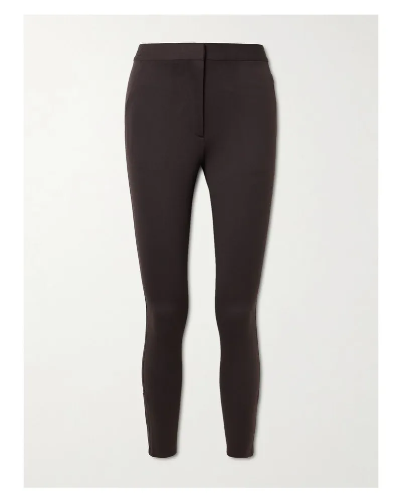 PURDEY Leggings Aus Stretch-twill - Braun Braun
