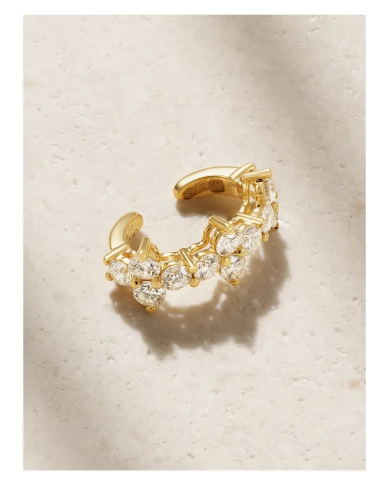 ANITA KO Vivi Ear Cuff Aus 18 Karat Gold Mit Diamanten Gold