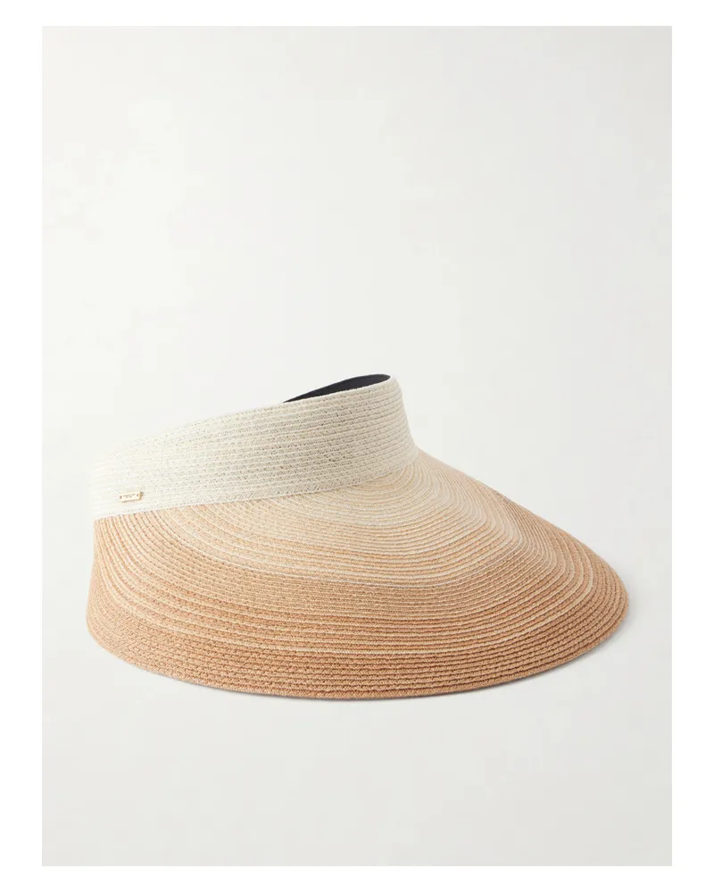 Eugenia Kim Trixie Hemp-blend Visor - Neutrals Neutrals