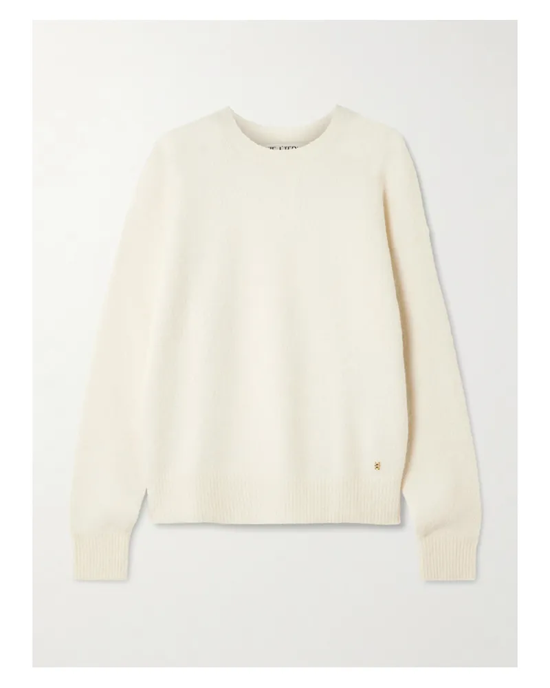 ÉTERNE Brock Pullover Aus Einer Kaschmirmischung - Creme Creme