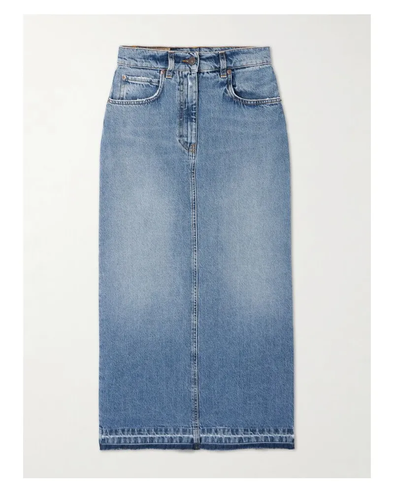 Fortela Midi-jeansrock - Blau Blau