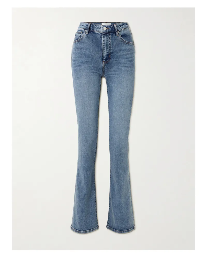 Frame Denim The Reboot Halbhohe Bootcut-jeans - Blau Blau