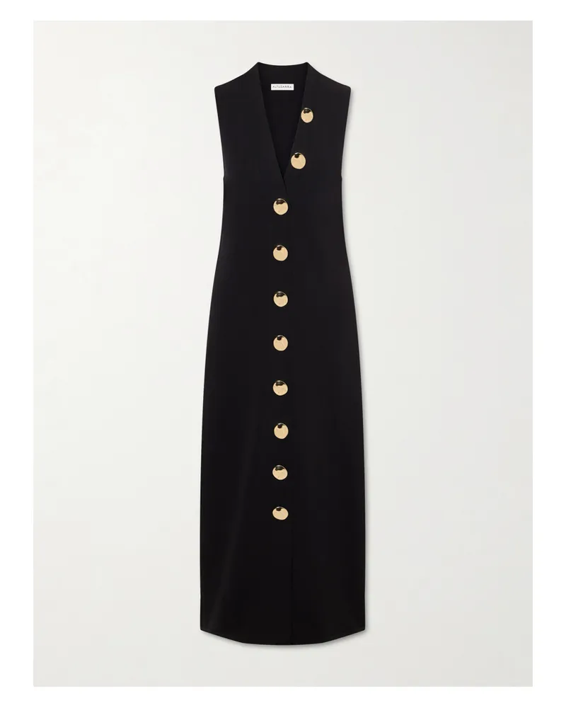 Altuzarra Axia Knitted Maxi Dress - Black Black