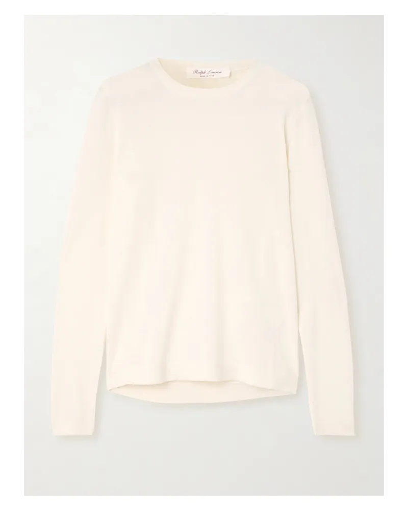 Ralph Lauren Kaschmirpullover - Weiß Weiß