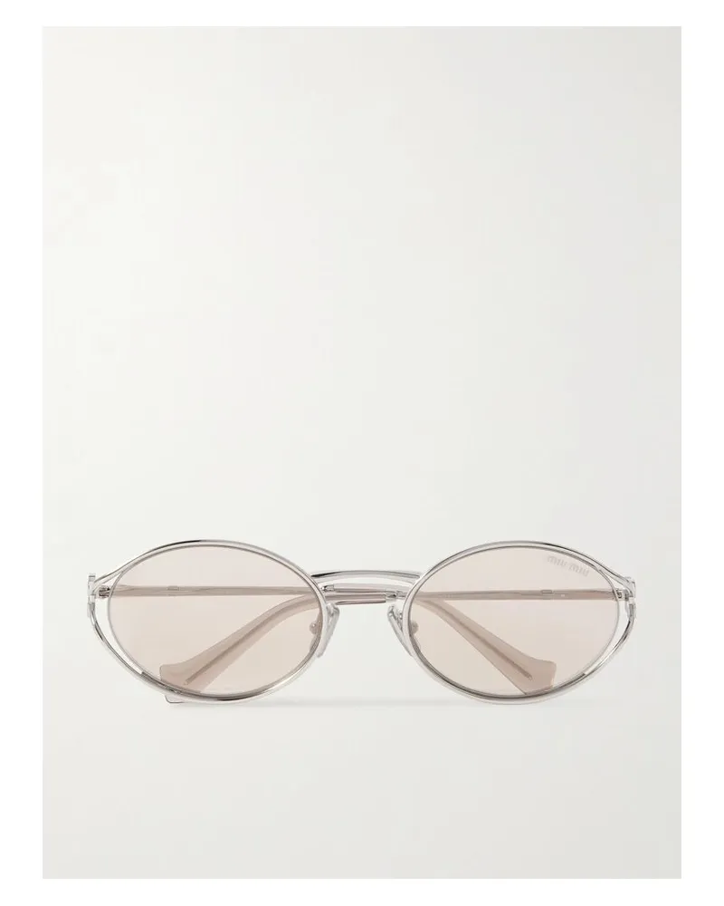 Miu Miu Silber Silber
