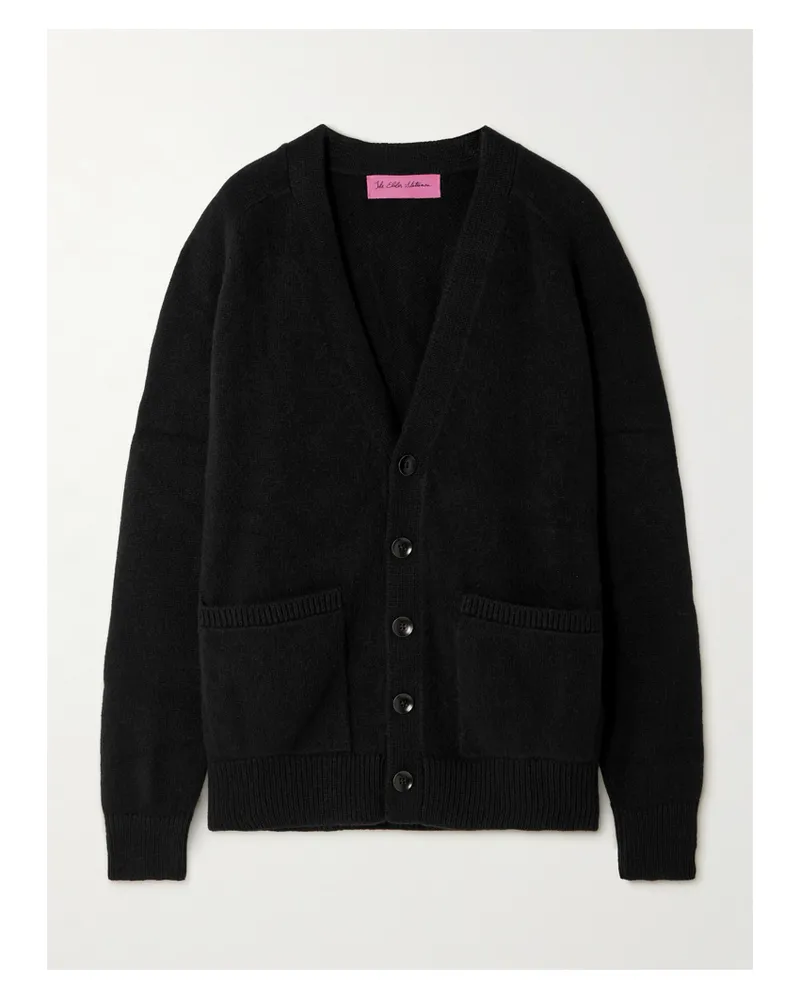 The Elder Statesman Cashmere Cardigan - Black Black