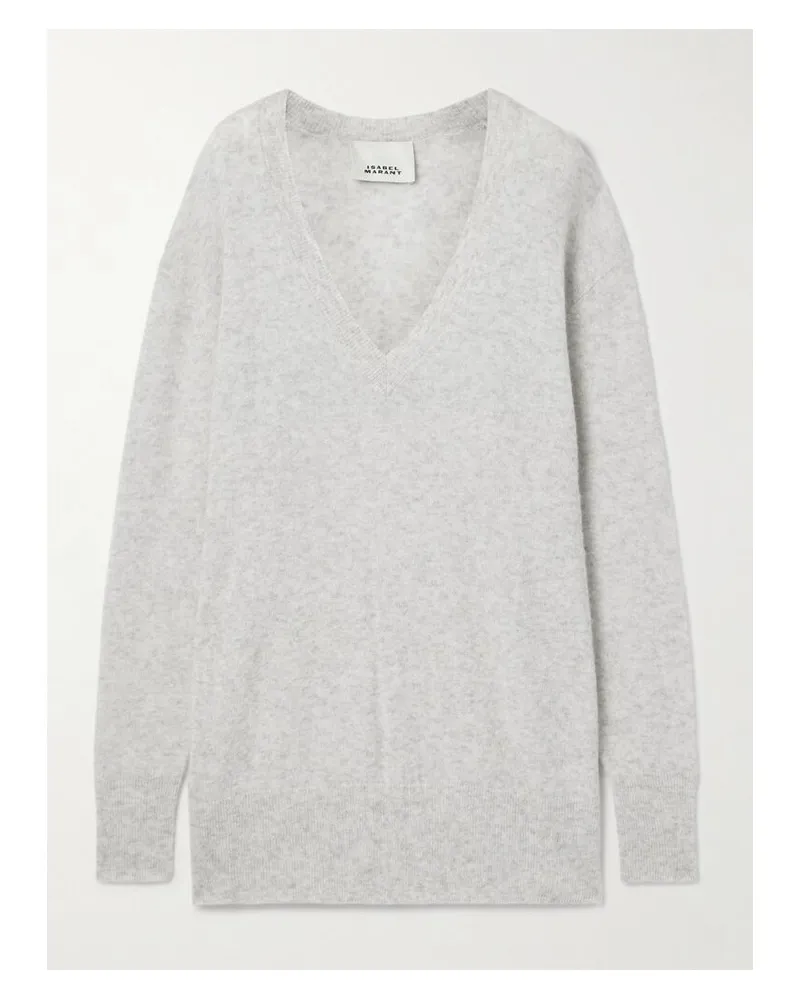 Isabel Marant Larana Strickpullover - Grau Grau