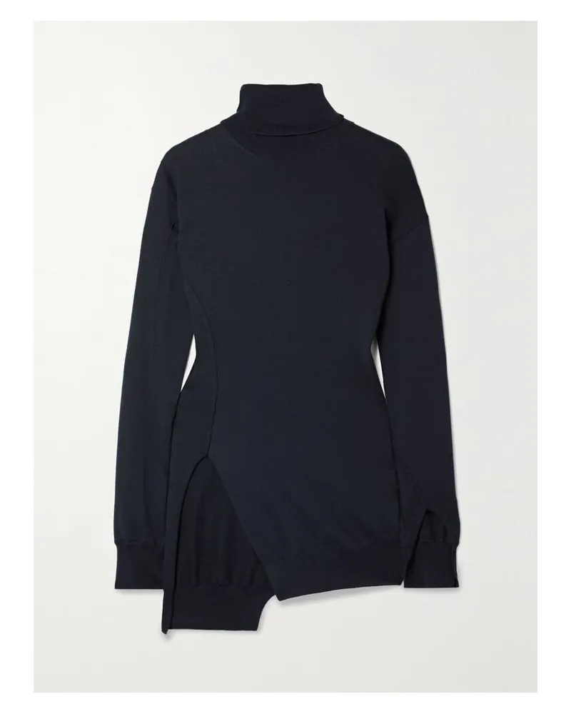 The Row Nomi Rollkragenpullover Aus Kaschmir - Blau Blau