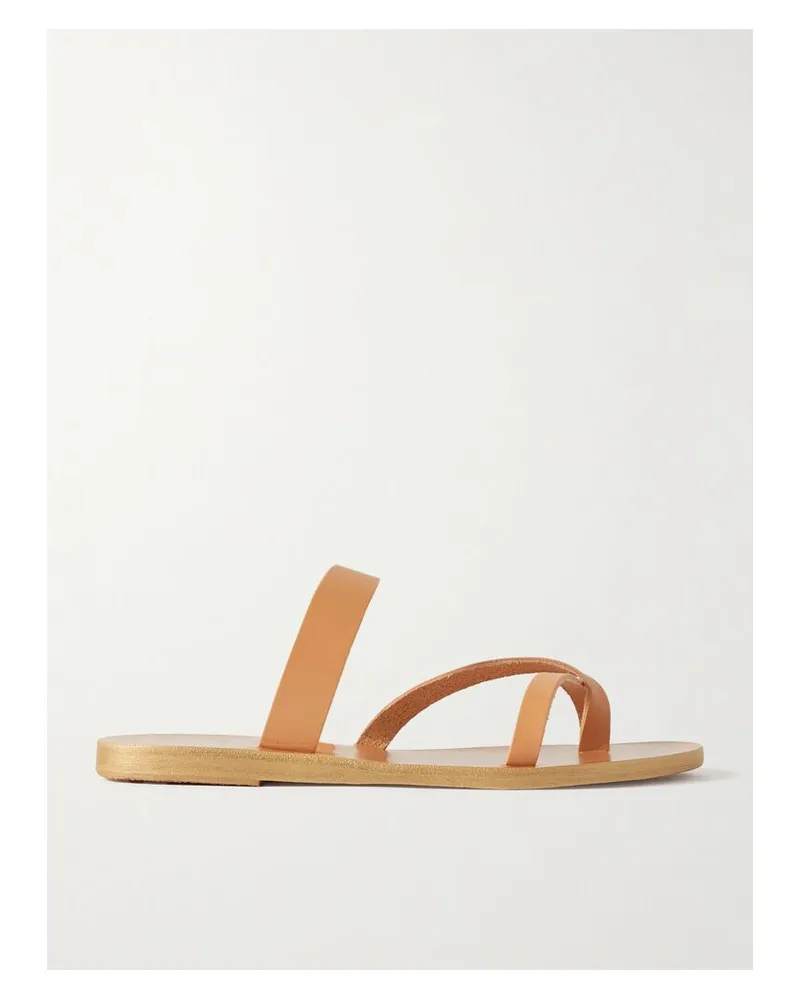 Ancient Greek Sandals Daphnae Sandalen Aus Leder - Braun Braun