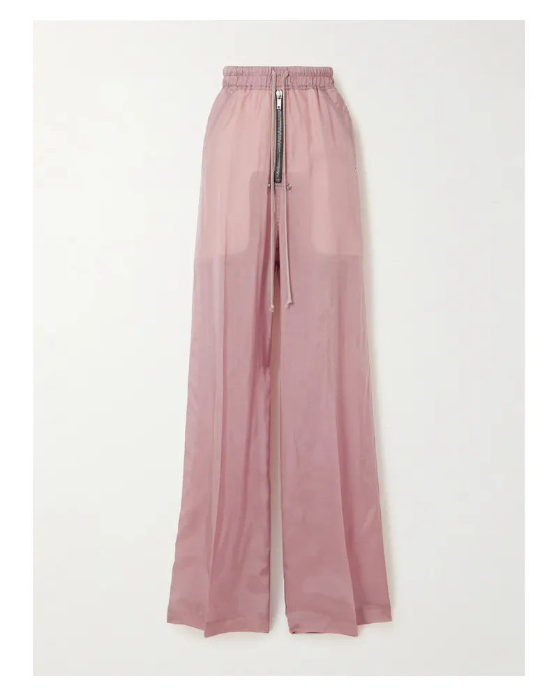 Rick Owens Hose Aus Voile - Pink Pink