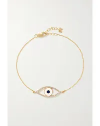 MATEO Eye Of Protection Armband aus 14 Karat Gold